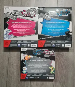 Pokemon Black Bolt and White Flare Binder Collection and BW Poster Collection - Image 2