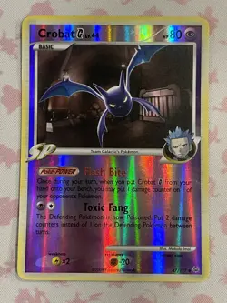 Pokemon TCG Crobat G 47/127 Ultra Rare Reverse Holo NM/LP - Image 1