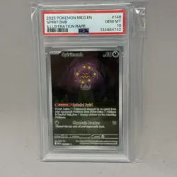 Pokemon - Mega Evolution - Spiritomb 148/132 Me01: Illustration Rare - Psa 10 - Image 1