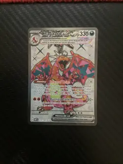 Charizard EX 215/197 Obsidian Flames Ultra Rare Pokemon TCG Near Mint - Image 1