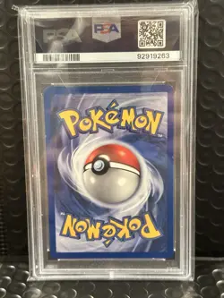 1999 POKEMON GAME PIKACHU YELLOW CHEEKS PSA 8 #58 - Image 2
