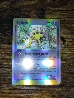 Girafarig 16/97 EX Dragon Reverse Holo Rare 2003 Pokemon - Image 3