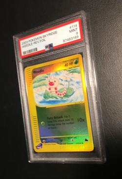 Weedle Reverse Holo | Skyridge | PSA 9 Mint | englisch | Hornliu | Pokemon - Image 4