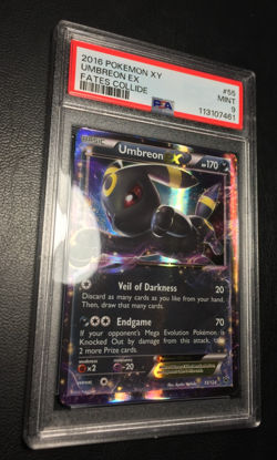 2016 Umbreon EX | Fates Collide | PSA 9 Mint | englisch | Nachtara | Pokemon - Image 3