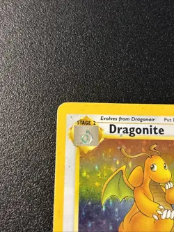 Pokemon Dragonite 4/62 - Fossil Unlimited Holo Rare Pokemon TCG MP-HP - Image 3
