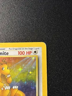Pokemon Dragonite 4/62 - Fossil Unlimited Holo Rare Pokemon TCG MP-HP - Image 4