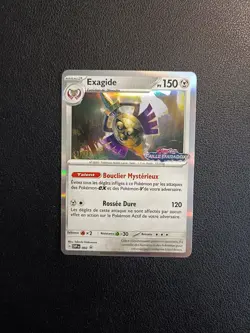 Carte Pokemon STAFF Exagide SVP060 Promo AP HOLO EV04 Faille Paradoxe FR - Image 1