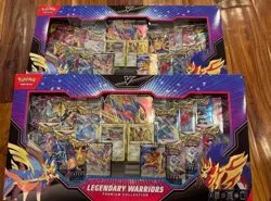 (Lot Of 2) Pokemon TCG Legendary Warriors Premium Collection (Factory Sealed) - Image 2