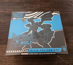 Pokemon TCG Scarlet & Violet Black Bolt Elite Trainer Box Etb Factory Sealed NEW - Image 1