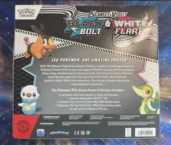 Pokemon TCG Black Bolt and White Flare Poster Collection New and Sealed - Image 2
