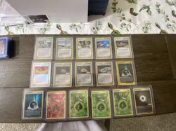 Lot 16 Pokemon Card Vintage Trainers ,POKEBALL ,ENERGY RARES! STAMPED ALL NM - Image 1