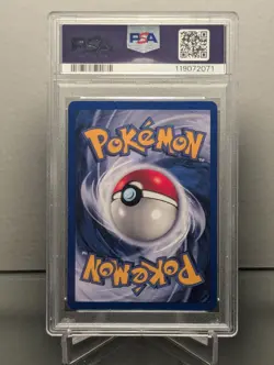 1999 Pokemon 1st Edition Shadowless MACHAMP Holo #8 PSA 6 EX-MT Graded Card - Image 2