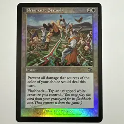 Prismatic Strands 18/143 Foil Card Judgement Magic the Gathering MTG LP - Image 1