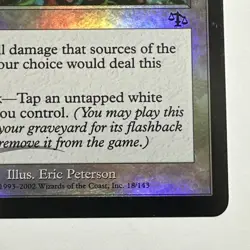 Prismatic Strands 18/143 Foil Card Judgement Magic the Gathering MTG LP - Image 5