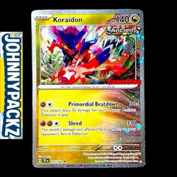Pokemon TCG - Koraidon GameStop Promo 119/162 Holo Card - Temporal Forces (NM) - Image 1