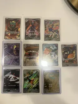 Lot Of 10 Rare Full Art Pokemon Cards. - Image 1