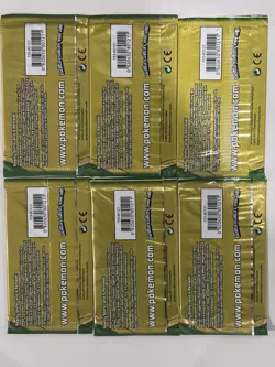 RARE Pokemon TCG XY Fates Collide 3-Card Booster Pack Sealed - Set Of 6 - Image 2