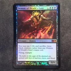 Demon of Death's Gate - Foil - Magic 2011 / M11 (MTG) - Image 1