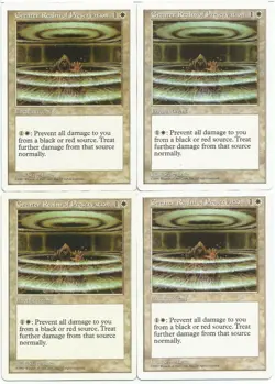 MTG Greater Realm of Preservation x4 5th Edition Uncommon LP Playset - Image 1