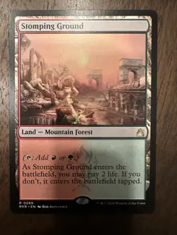 Stomping Ground : MTG / Ravnica Remastered #289 / NM - Image 1