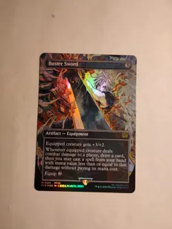 Buster Sword (Borderless) Final Fantasy Foil - Image 1