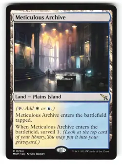 Meticulous Archive #264 (NM) (MKM) (Non-Foil) Murders MTG Magic - Image 1