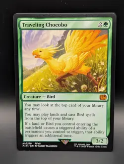 MTG - Traveling Chocobo - Creature - FIN 210 - Mythic - NM - Image 1