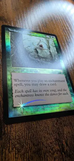Verduran Enchantress FOIL 7th Edition NM - Image 2