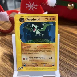 Pokemon Aerodactyl Card 1/144 Skyridge Non-Holo Rare WOTC - Image 1