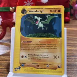 Pokemon Aerodactyl Card 1/144 Skyridge Non-Holo Rare WOTC - Image 2
