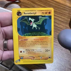 Pokemon Aerodactyl Card 1/144 Skyridge Non-Holo Rare WOTC - Image 3