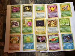 Pokemon TCG Vintage Team Rocket 19 Card Lot WOTC - Image 1