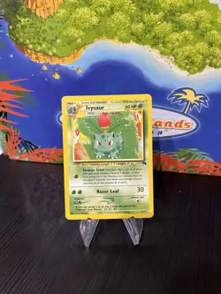 Pokemon TCG Ivysaur Card Southern Island 5/18 Series LP-NM - Image 1