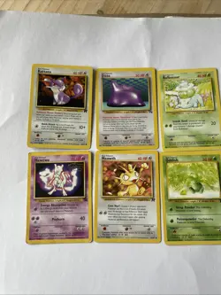 X38 Original Pokemon Card Base Set Collection Cards 1990s TCG vintage - Image 2