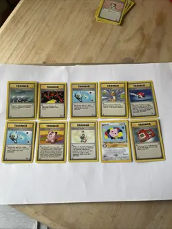 X38 Original Pokemon Card Base Set Collection Cards 1990s TCG vintage - Image 5