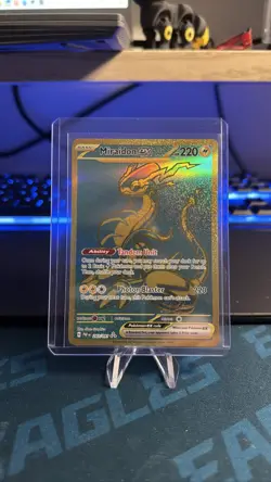 Pokemon TCG Miraidon ex 243/091 Paldean Fates Gold Hyper Uncommon Holo - Image 1