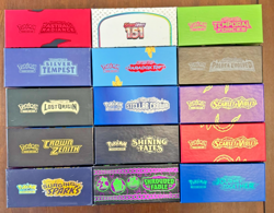 Pokemon ETB (15), Tin, Sleeve (19), Toy Lot - All Different! - Plus Accessories - Image 2