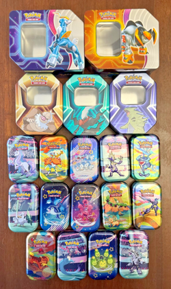 Pokemon ETB (15), Tin, Sleeve (19), Toy Lot - All Different! - Plus Accessories - Image 4