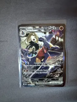 Pokemon TCG Cynthia’s Garchomp ex 232/182 Destined Rivals Special Illustration - Image 1