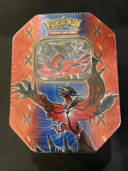 Pokemon 2014 Yveltal Legends of Kalos Collectors Tin - Factory Sealed - Image 1