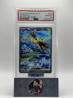 2023 Pokemon SV2a JP Zapdos ex Special Art Rare PSA 10 - Image 1