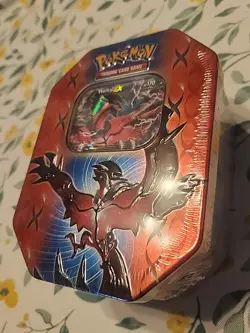 Pokemon 2014 Yveltal Legends of Kalos Collectors Tin - Factory Sealed - Image 5