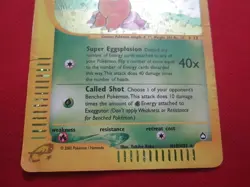 Pokemon Exeggutor H10/H32 Aquapolis Holo HP - Image 3