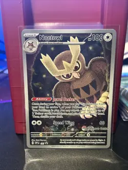 Noctowl Promo 141 Pokemon Center Stamp NM - Image 1
