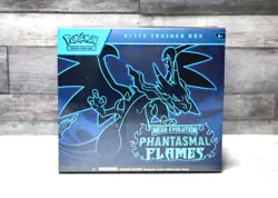 Pokemon TCG - Mega Evolution PHANTASMAL FLAMES Elite Trainer Box (ETB) Sealed - Image 1