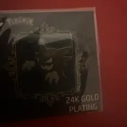 Haunter 24k Gold Plated Pokemon Sticker Korean Striking Popping Candy #U - Image 4