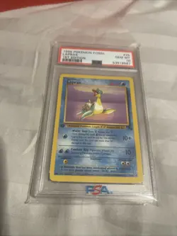 1999 Pokemon Fossil 1st Edition Lapras #25 Non-Holo GEM MINT PSA 10 - Image 5
