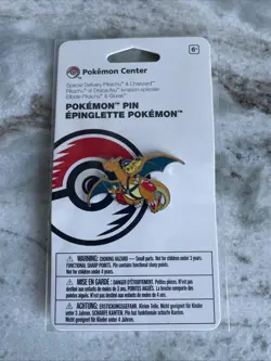 Pokemon Special Delivery Charizard Pin w/ Pikachu Pokemon Center Exclusive - Image 1