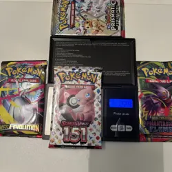 Pokemon 151 Heavy 22.9 Sealed Bundle Prismatic Evo Mega Evo & Phantasmal Flames - Image 1