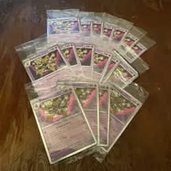 Pokemon Alakazam 082/167 Twilight Masquerade Sealed Cosmos Holo Promo x 17 - Image 1
